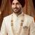   groom sherwani necklace moti mala layered for wedding | groom mala with brooch set