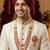   groom sherwani necklace moti mala layered for wedding | groom mala with brooch set