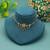 Rani & green color choker temple necklace