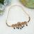 Maroon & green color choker temple necklace