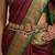 Maroon & green color temple kamarband