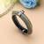 Gold & silver color two tone oxidised openable bracelet