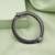 Silver color oxidised openable bracelet