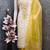 Elegant simmer butti embroidered dress material with simmer dupatta