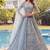 Incredible Blue Embroidered Net Party Wear Lehenga Choli with Dupatta