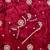 Maroon Color embroidery beats work Silk Blend Saree