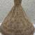 Shiny Beige Embroidered Net Reception Wear Lehenga Choli With Dupatta