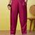 Red women kurta pant dupatta set
