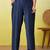 Blue women kurta pant dupatta set