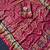 New Designer Roman Silk Printed With Real Mirror Work Women's saree With Blouse Set