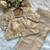 Cream Color embroidery beats work Silk Blend Saree