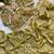 Olive Color embroidery beats work Silk Blend Saree