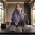 Light Black traditional lehenga choli with heavy border work & elegant dupatta
