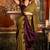 Olive mal cotton contrast pallu with fancy tassels saree with blouse