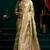 Olive satin silk jacquard woven with fancy saree with blouse