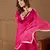 Floral embroidered silk round neck kurta trosuer & dupatta set
