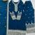Tealblue color chinnon silk zari sequince embroidered work anarkali set full stitched