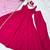 Pink color roman silk chanderi solid -mirror lace work anarkali set full stitched.
