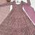 Multi pink color faux georgette printed anarkali set full stitched.
