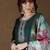 Floral embroidered cotton round neck kurta trosuer & dupatta set