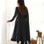Black color leheriya print faux georgette anarkali set full stitched.