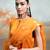 Rust orange modal satin kurta set