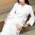 Off white embroidered mulmul kurta set