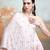 Blush pink embroidered modal satin co ord set