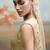 Metallic beige gold embroidered modal satin kurta set