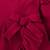 Maroon ribbed ruffle bow fit & flare girls dress