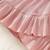 Pink ribbed ruffle bow fit & flare girls dress