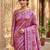 New Designer Banarasi Soft Silk Woven Saree With Blouse Set For Women's 