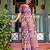 wine colour Ready to wear saree with unstitched blouse