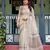 grey colour Ready to wear saree with unstitched blouse