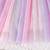Pink ribbed bow tulle party wear girls dress