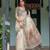 grey colour Ready to wear saree with unstitched blouse