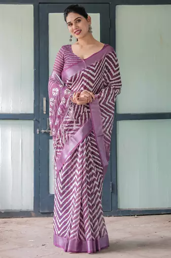 wine colur Ready to wear saree with unstitched blouse