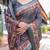 black color Ready to wear saree with unstitched blouse