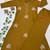 Women mustard cotton printed kurta with trousers co-ord set
