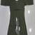 Womens new latest  cotton mehendi green floral embroidered short kurti