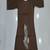 Womens new latest  cotton brown  floral embroidered short kurti
