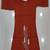 Womens new latest  cotton orange floral embroidered short kurti