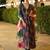 Multi embroidery & sequins free size stitched kurta set for women