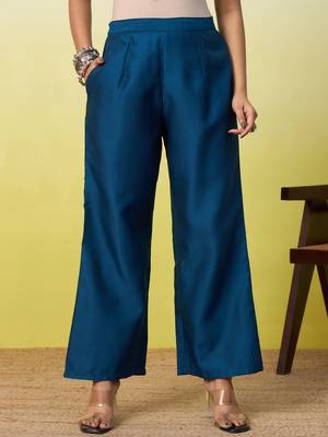 Blue women kurta pant set 4