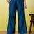 Blue women kurta pant set