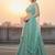 Light Green Net Embroidered Lehenga With Choli And Net Dupatta