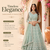 Light Blue Net Embroidered Lehenga With Choli And Net Dupatta