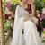 White Color  hand cutdana moti border Work Satin Saree
