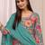 Rama color embroideried chinon semi stitched palazzo suit