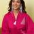 Pink women kurta pant set